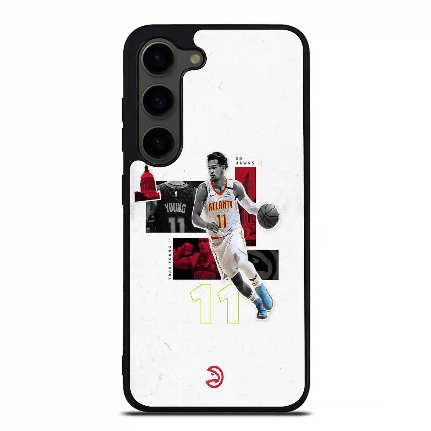 Trae Young Hawks Samsung Galaxy S23 Case