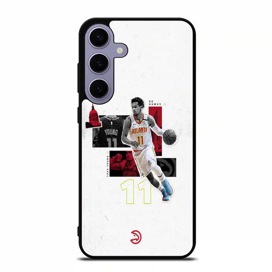 Trae Young Hawks Samsung Galaxy S24 Plus Case