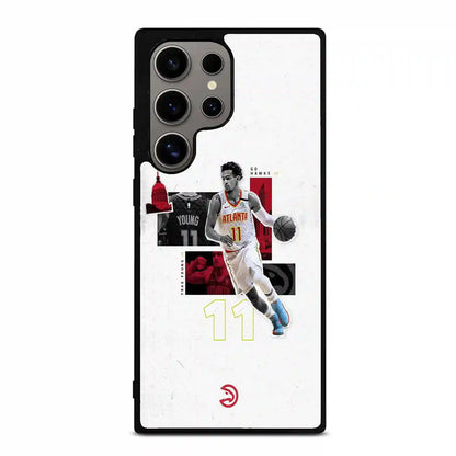 Trae Young Hawks Samsung Galaxy S24 Ultra Case