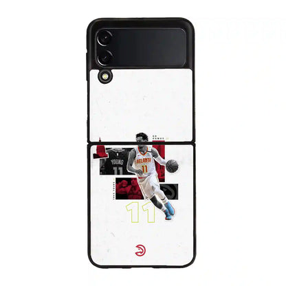 Trae Young Hawks Samsung Z4 Flip Case