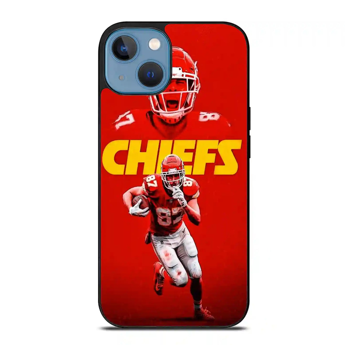 Travis Kelce Chiefs Football iPhone 14 Case