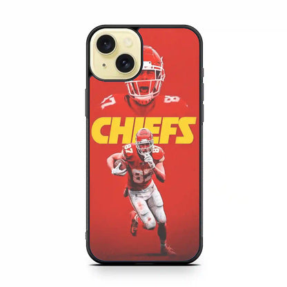 Travis Kelce Chiefs Football iPhone 15 Plus Case