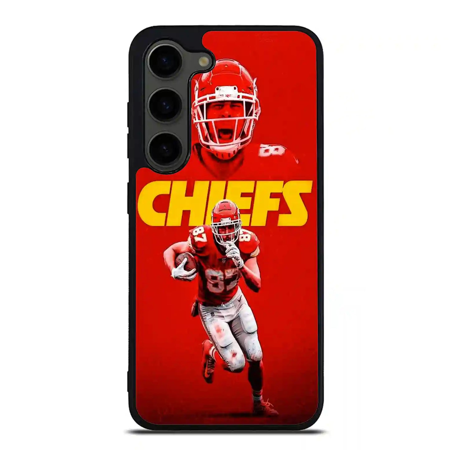 Travis Kelce Chiefs Football Samsung Galaxy S23 Case