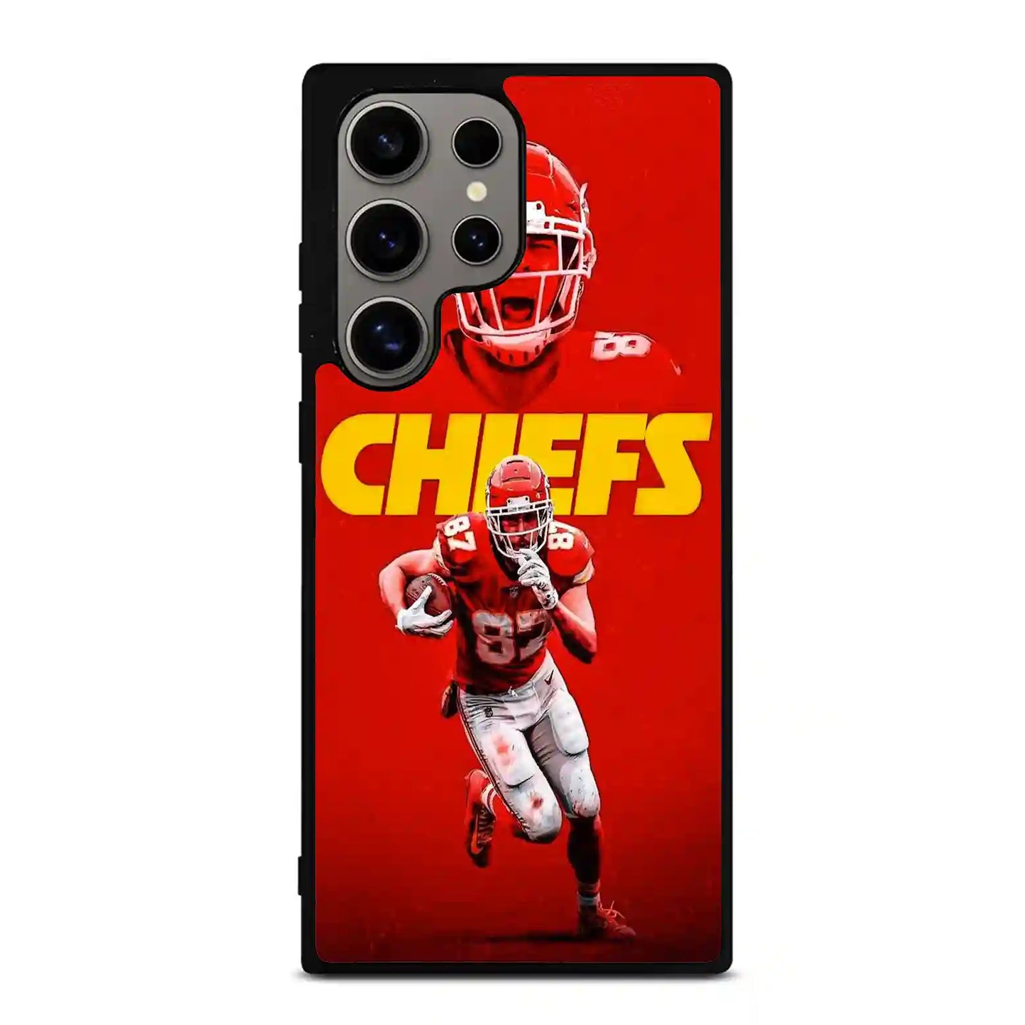 Travis Kelce Chiefs Football Samsung Galaxy S24 Ultra Case