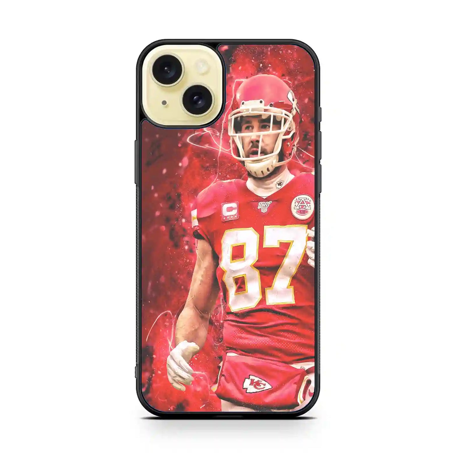 Travis Kelce Chiefs iPhone 15 Plus Case