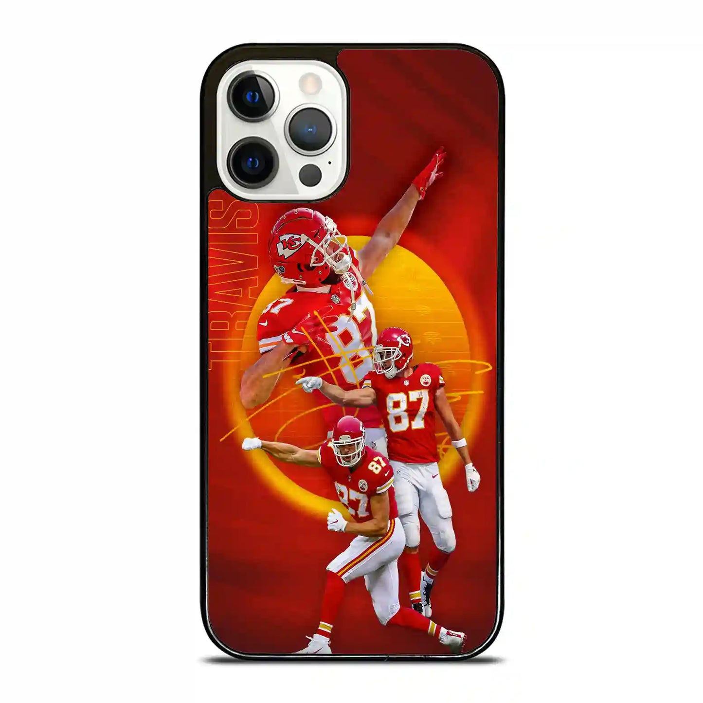 Travis Kelce Kansas City iPhone 12 Pro Case