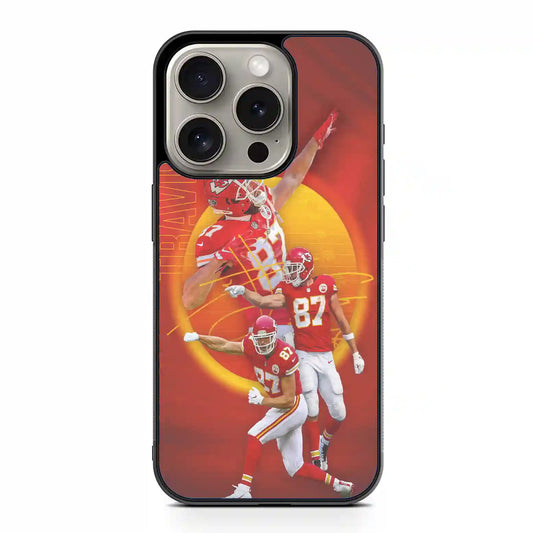 Travis Kelce Kansas City iPhone 15 Pro Max Case