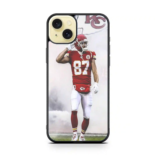 Travis Kelce Kc Chiefs iPhone 15 Plus Case