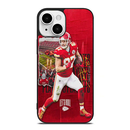 Travis Kelce Lets Roll iPhone 13 Mini Case