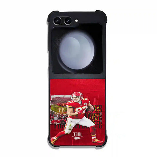 Travis Kelce Lets Roll Samsung Z5 Flip Case