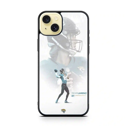 Trevor Lawrence Football iPhone 15 Plus Case