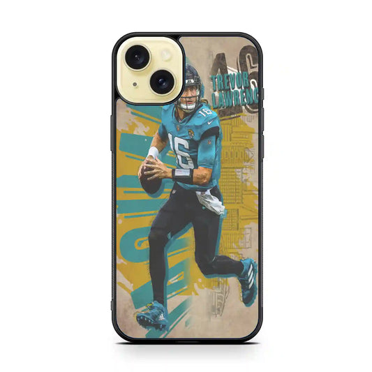 Trevor Lawrence Jaguars Football Nfl iPhone 15 Plus Case