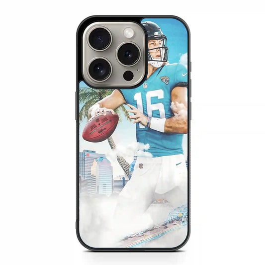 Trevor Lawrence Jaguars iPhone 15 Pro Max Case