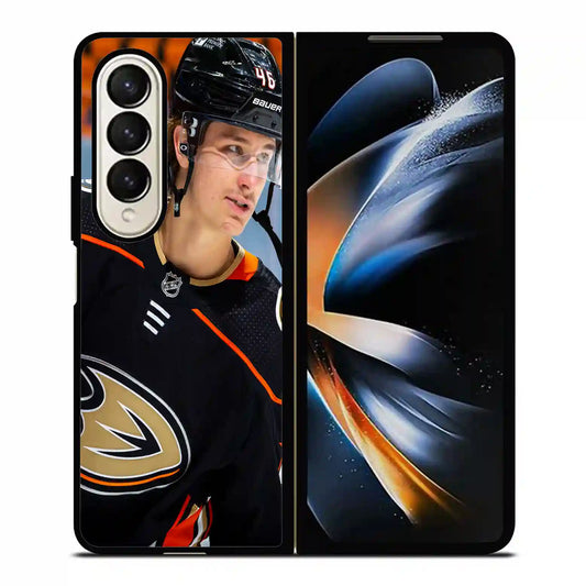 Trevor Zegras Face Samsung Z4 Fold Case