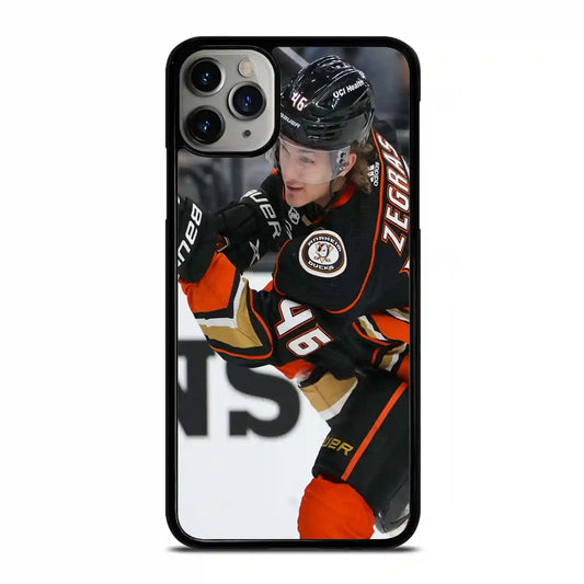 Trevor Zegras Ice Hockey iPhone 11 Pro Case