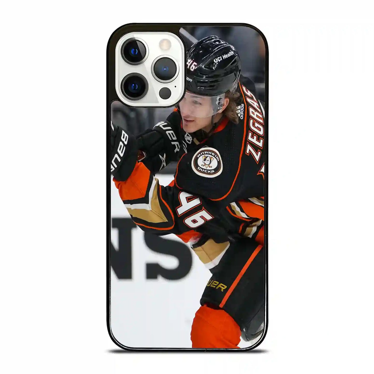 Trevor Zegras Ice Hockey iPhone 12 Pro Case