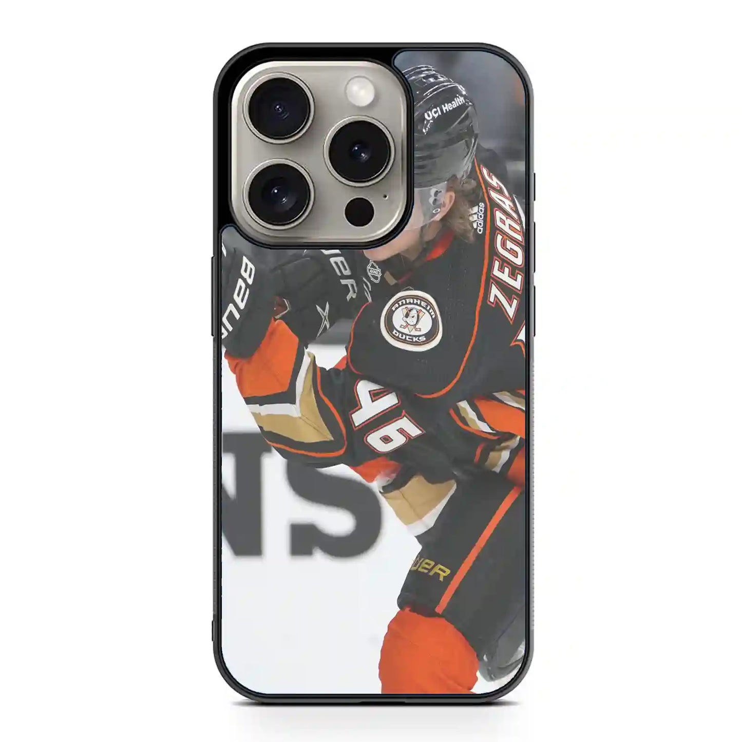 Trevor Zegras Ice Hockey iPhone 15 Pro Max Case