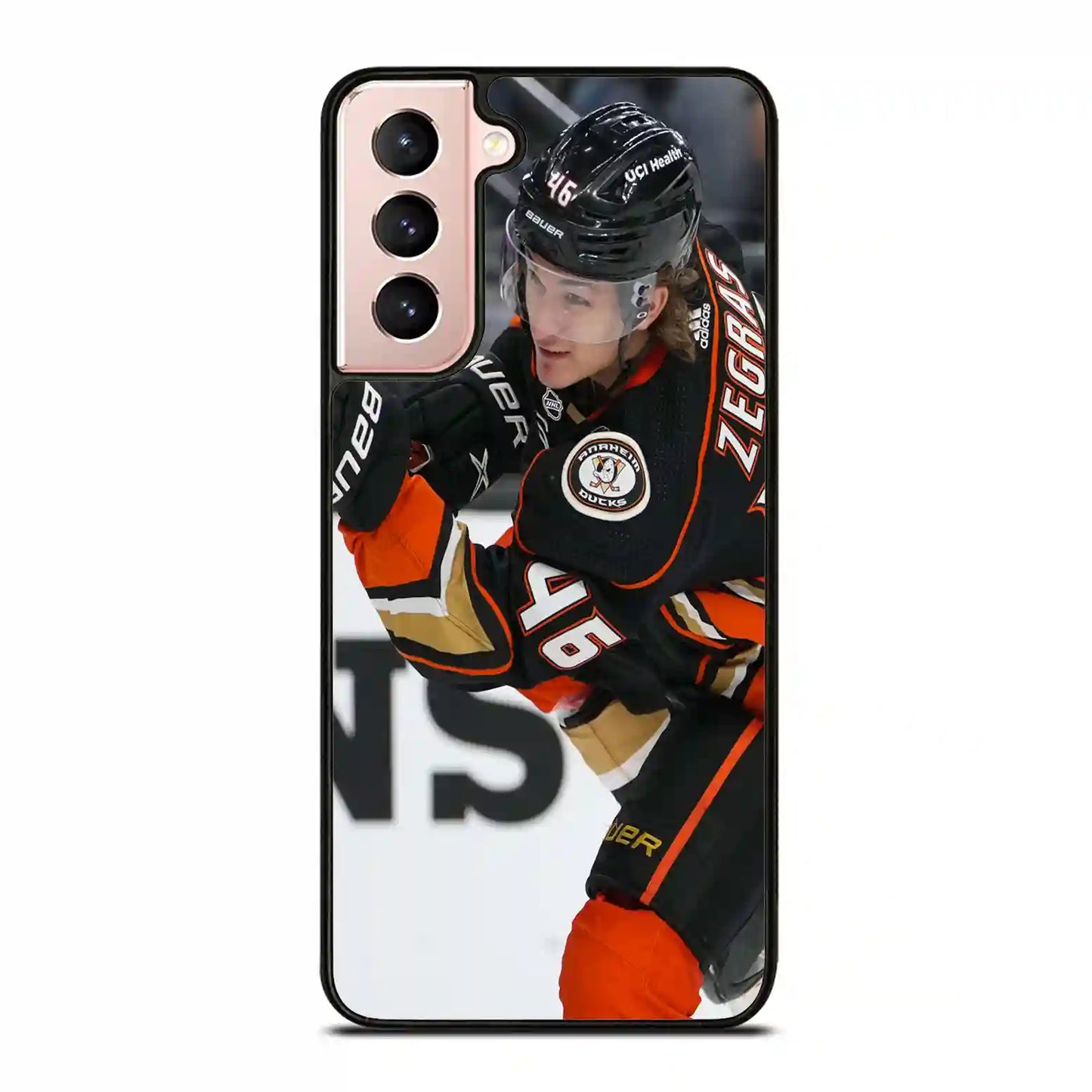 Trevor Zegras Ice Hockey Samsung Galaxy S21 Plus Case