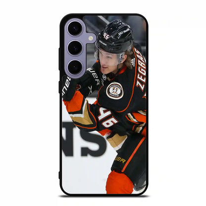 Trevor Zegras Ice Hockey Samsung Galaxy S24 Plus Case