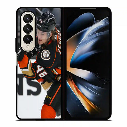 Trevor Zegras Ice Hockey Samsung Z4 Fold Case