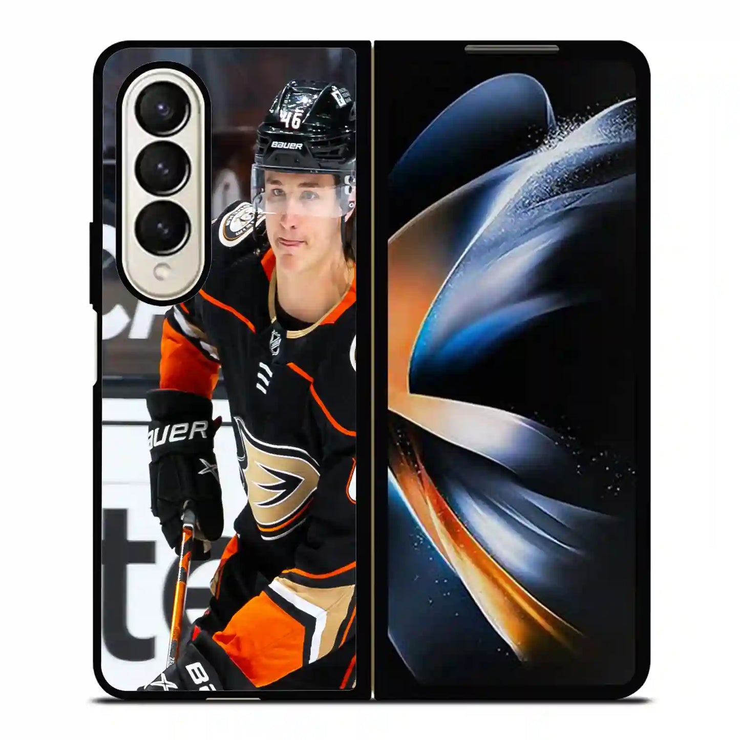 Trevor Zegras Nhl Samsung Z4 Fold Case