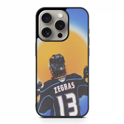 Trevor Zegras Rookie iPhone 15 Pro Max Case