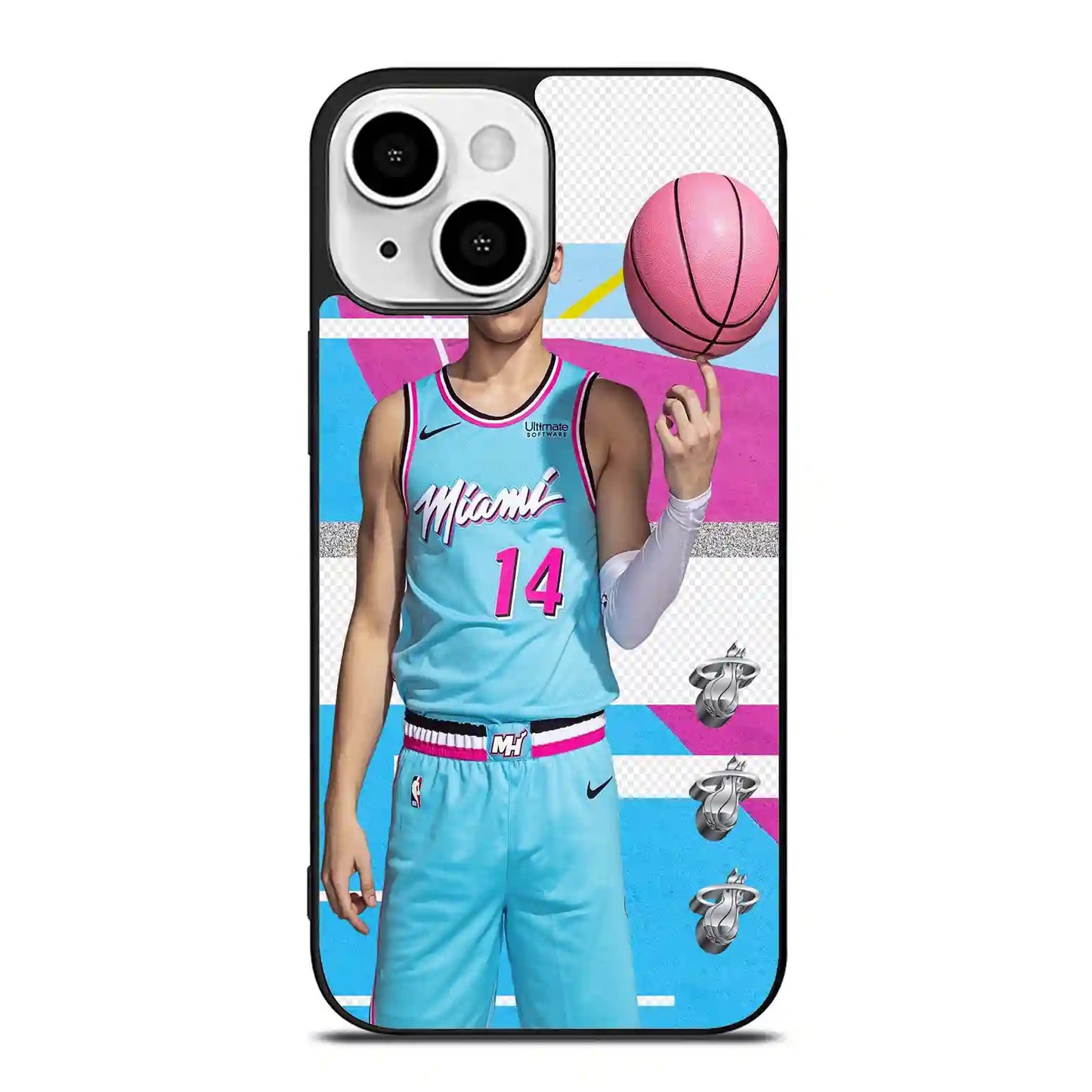 Tyler Herro Basketball iPhone 13 Mini Case