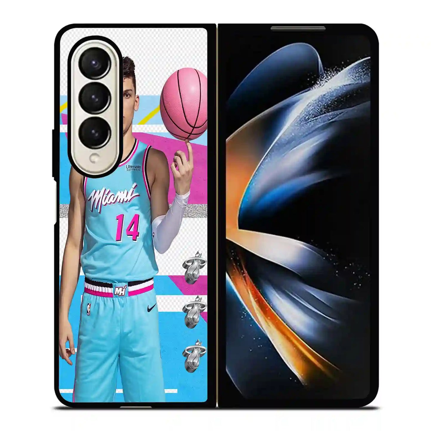 Tyler Herro Basketball Samsung Z4 Fold Case