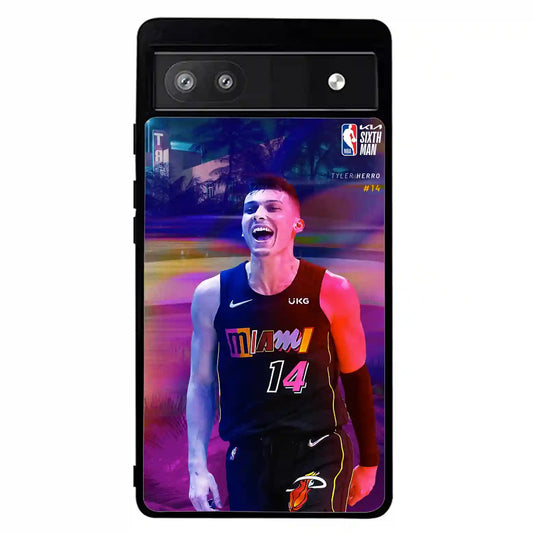 Tyler Herro Heat Google Pixel 6 Pro Case