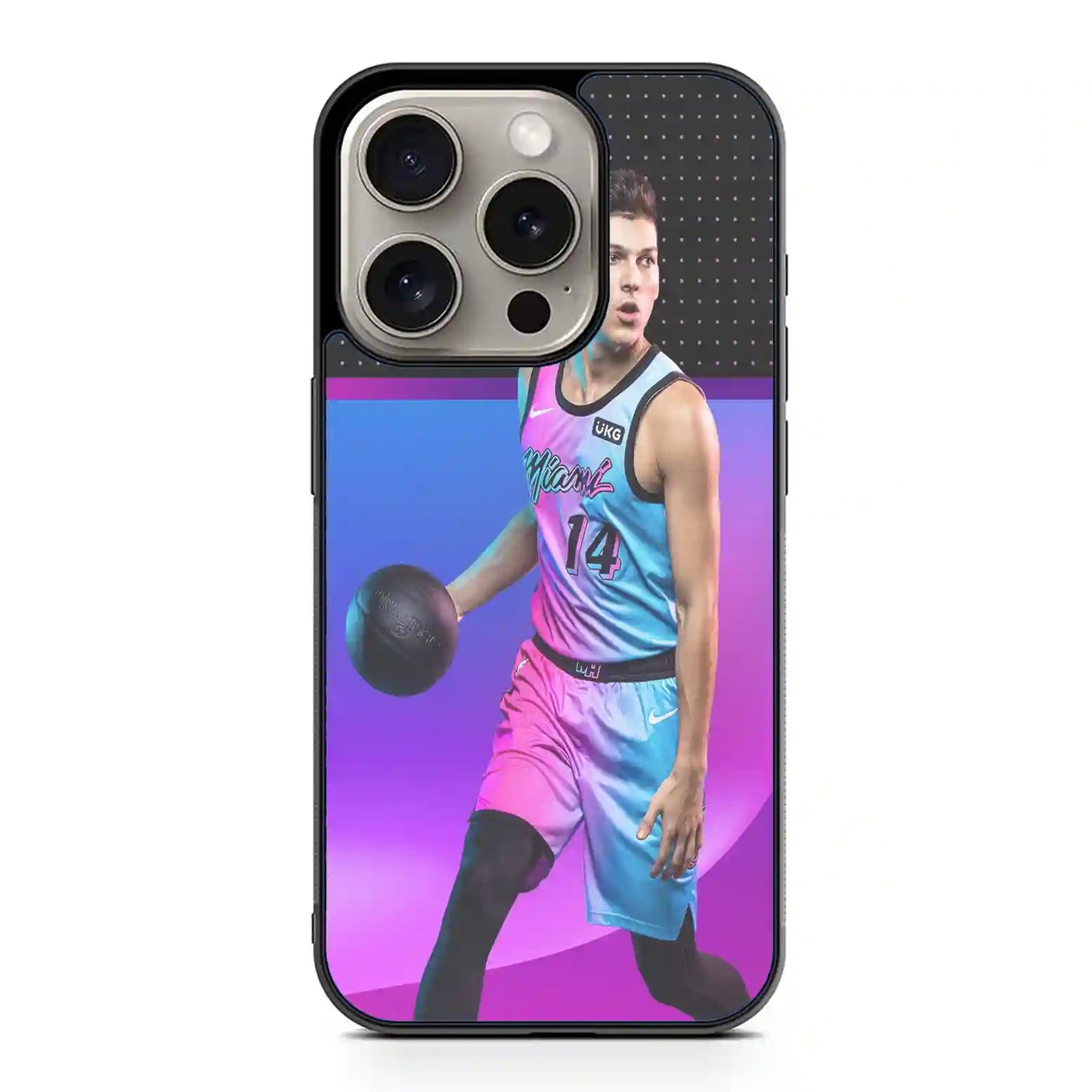 Tyler Herro Miami iPhone 15 Pro Max Case