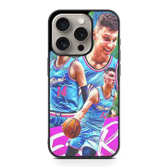 Tyler Herro Nba iPhone 15 Pro Max Case