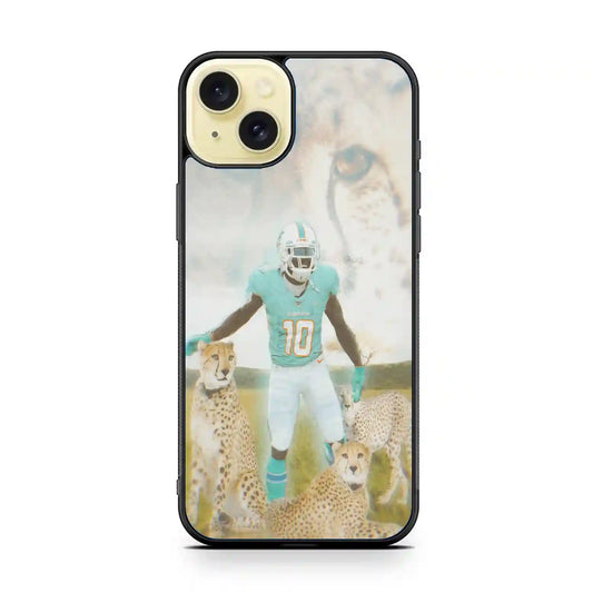 Tyreek Hill Cheetah iPhone 15 Plus Case