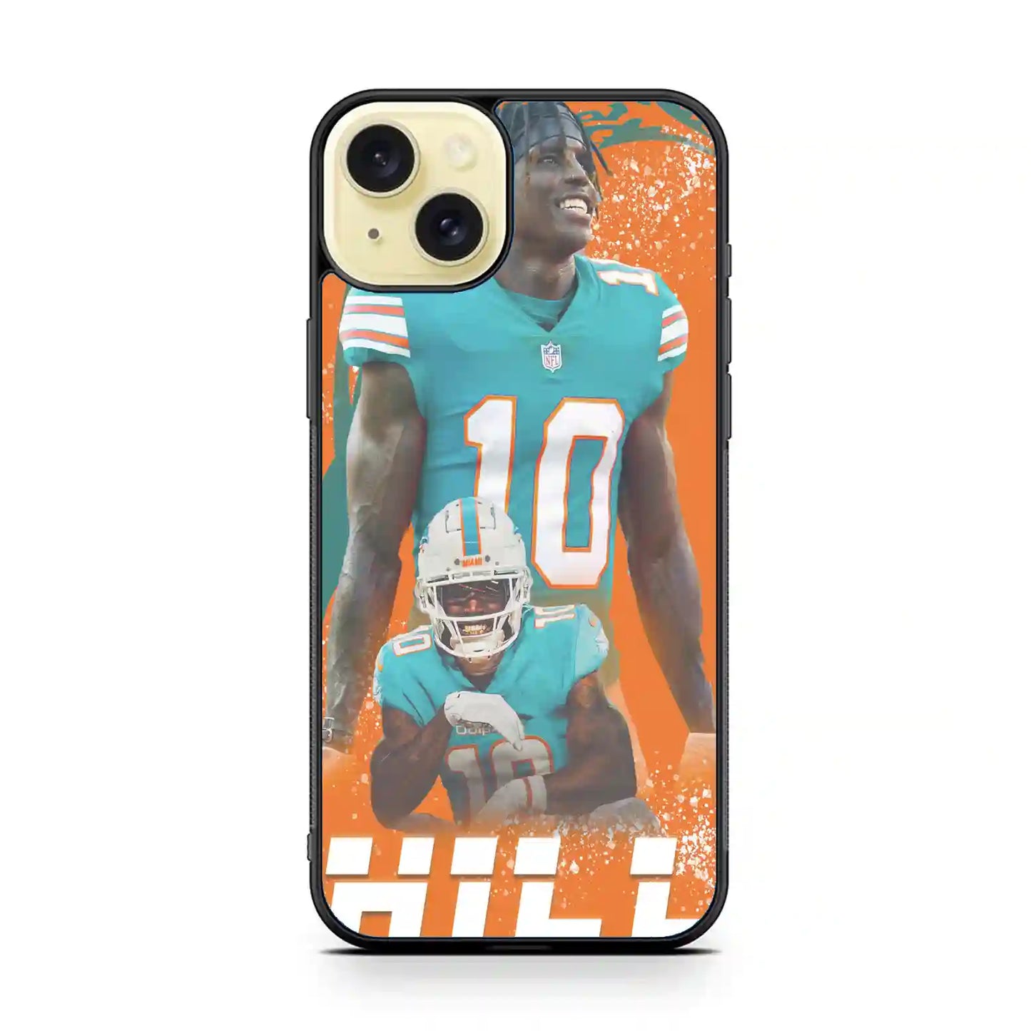 Tyreek Hill Miami Dolphins iPhone 15 Plus Case