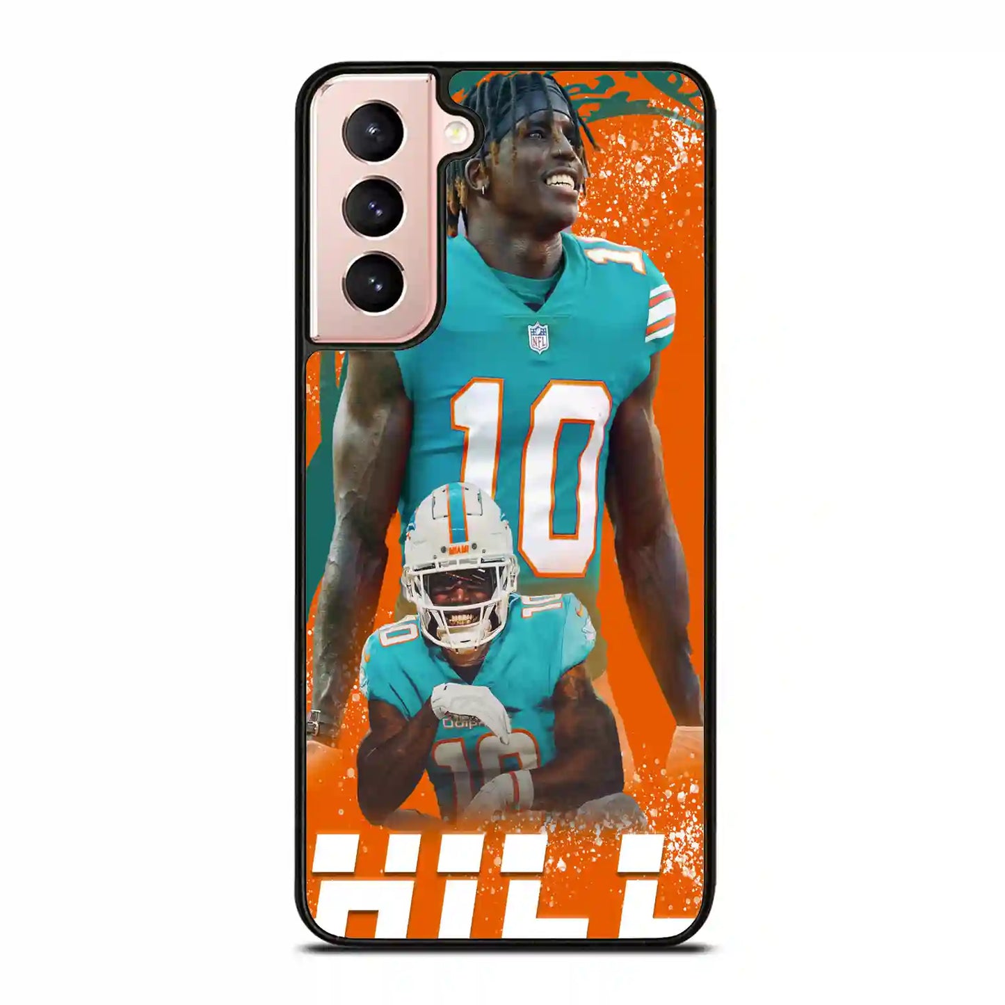 Tyreek Hill Miami Dolphins Samsung Galaxy S21 Plus Case