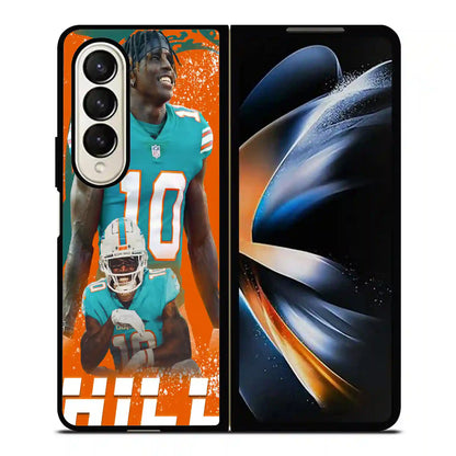 Tyreek Hill Miami Dolphins Samsung Z4 Fold Case