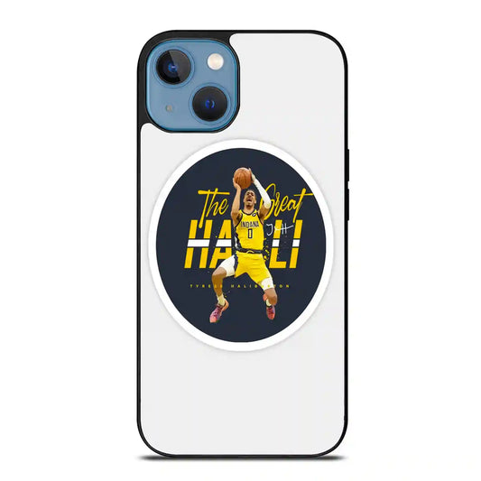 Tyrese Haliburton Basketball iPhone 14 Plus Case