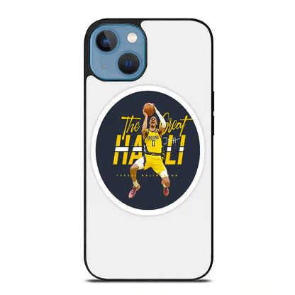 Tyrese Haliburton Basketball iPhone 14 Case