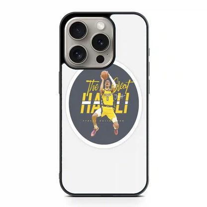 Tyrese Haliburton Basketball iPhone 15 Pro Max Case