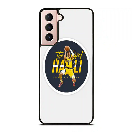 Tyrese Haliburton Basketball Samsung Galaxy S21 Plus Case