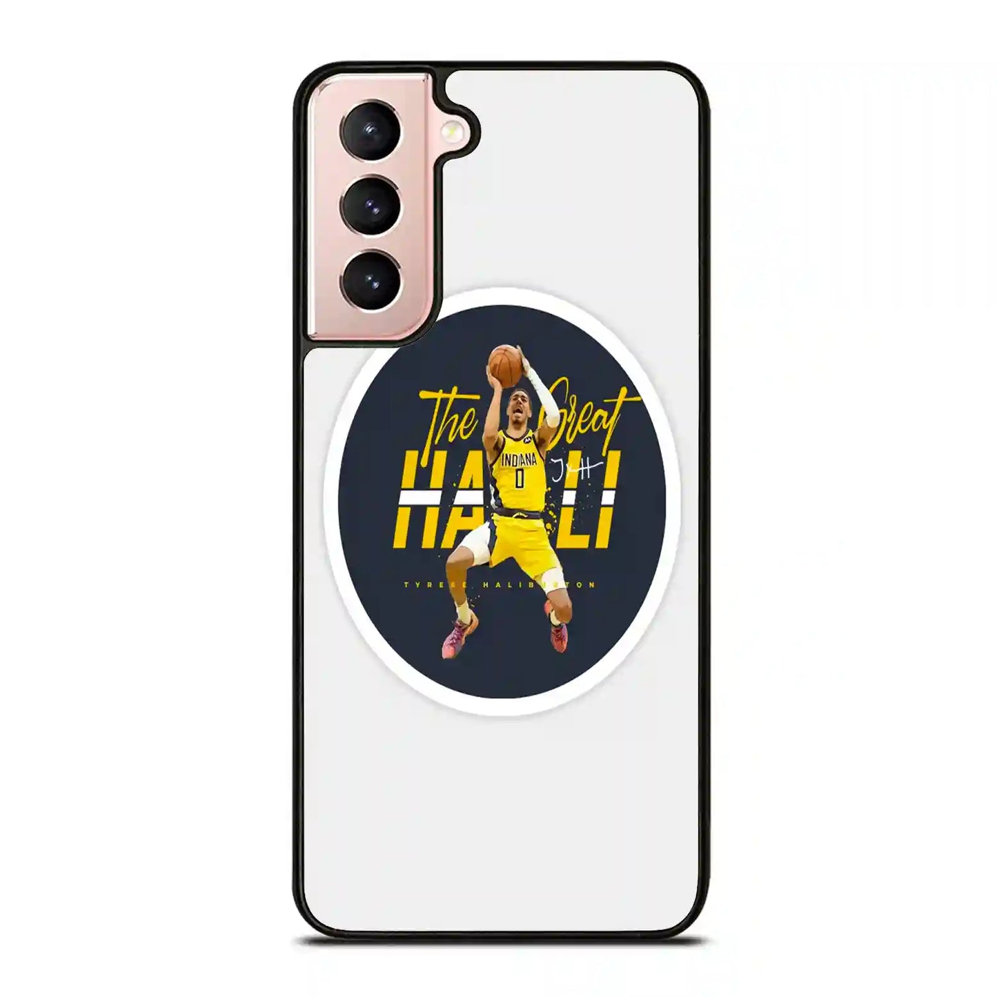 Tyrese Haliburton Basketball Samsung Galaxy S21 Case