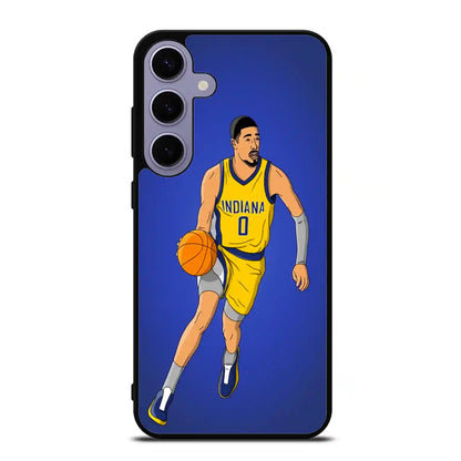 Tyrese Haliburton Indiana Samsung Galaxy S24 Plus Case