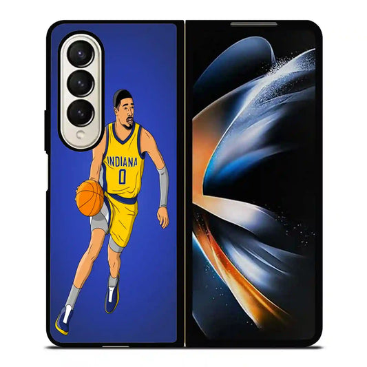 Tyrese Haliburton Indiana Samsung Z4 Fold Case