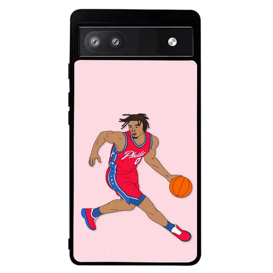 Tyrese Maxey Basketball Google Pixel 6 Pro Case