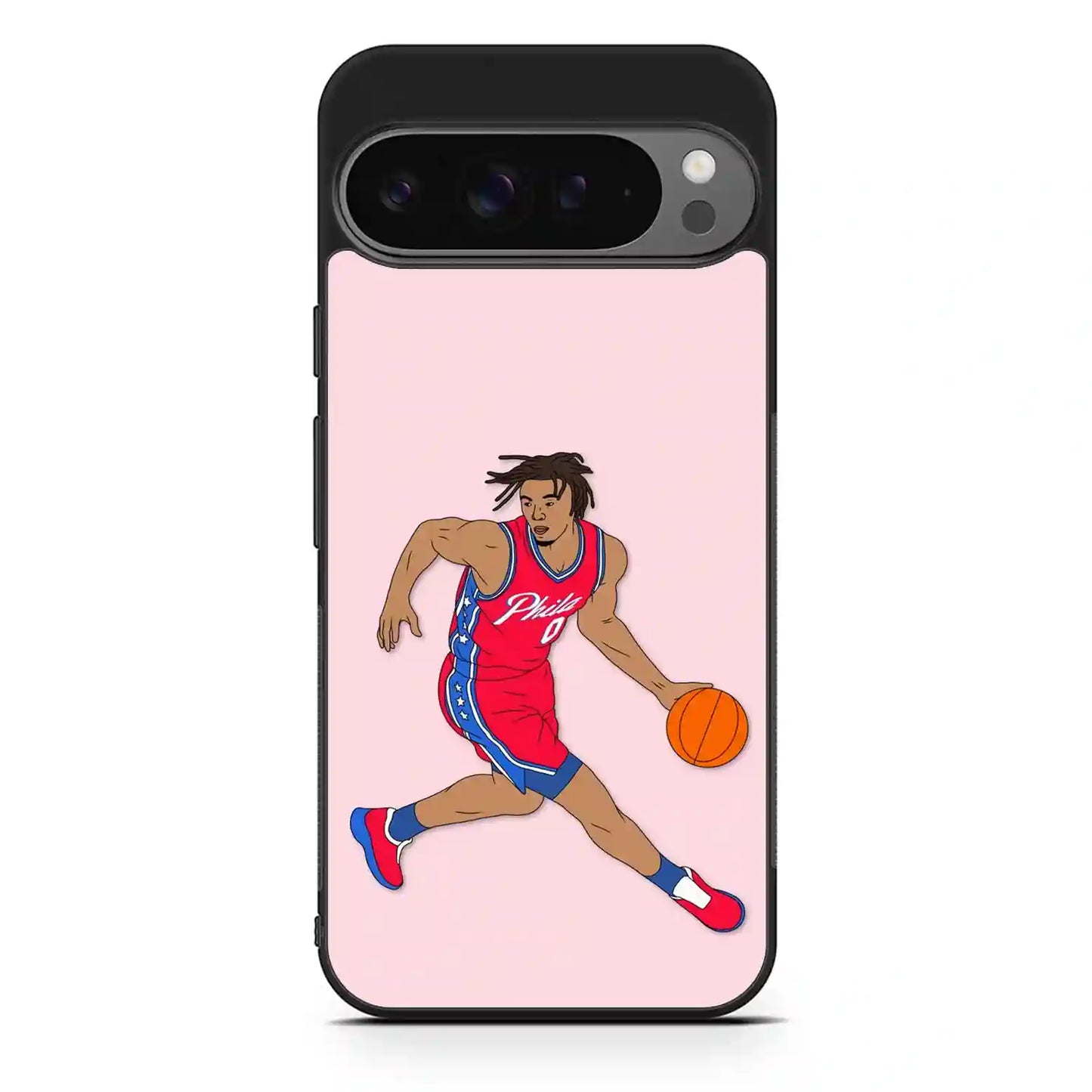 Tyrese Maxey Basketball Google Pixel 9 Pro XL Case