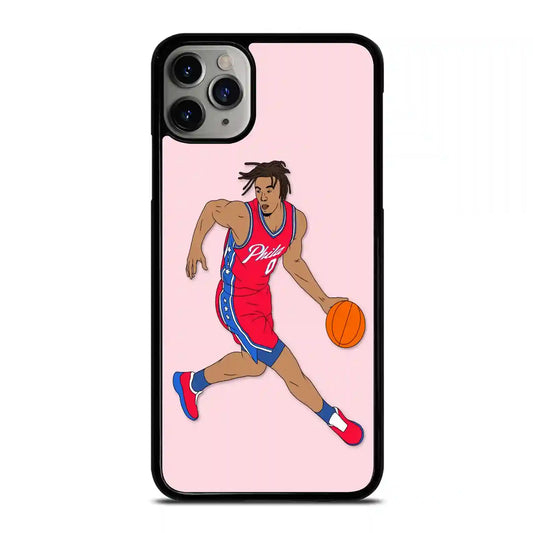 Tyrese Maxey Basketball iPhone 11 Pro Case