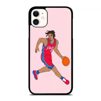 Tyrese Maxey Basketball iPhone 11 Case