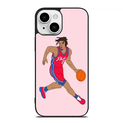 Tyrese Maxey Basketball iPhone 13 Mini Case