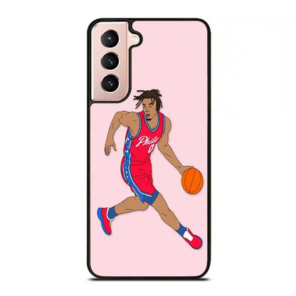 Tyrese Maxey Basketball Samsung Galaxy S21 Plus Case