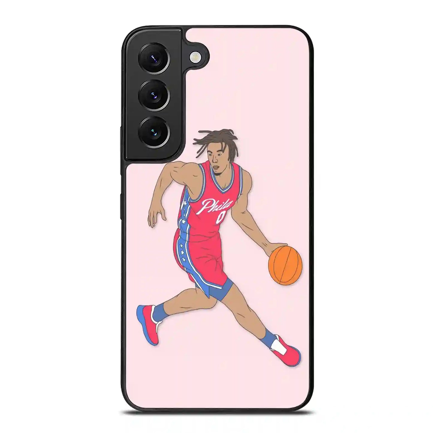 Tyrese Maxey Basketball Samsung Galaxy S22 Plus Case