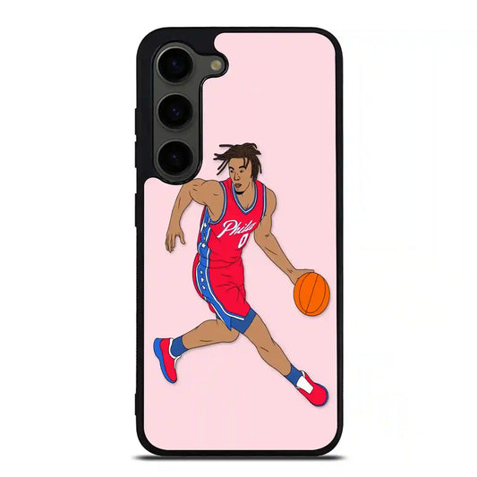 Tyrese Maxey Basketball Samsung Galaxy S23 Case